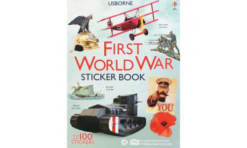 Livro First World War Sticker Book