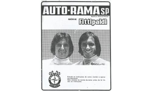 Autorama Estrela - Manual Fittipaldi Wilsinho Serie