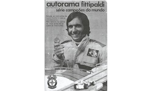 Autorama Estrela - Manual Fittipaldi Serie Campe�es do Mundo Pis