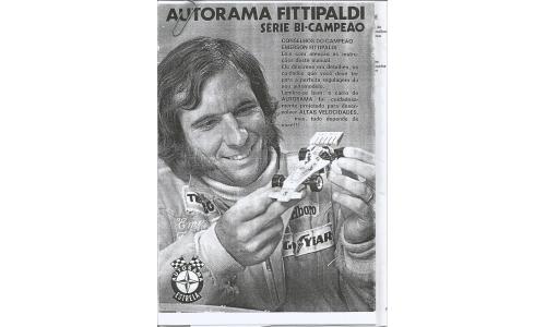 Autorama Estrela - Manual Fittipaldi Serie Bi Campe�o Carro