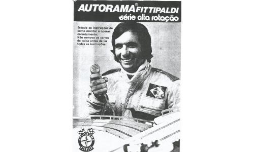 Autorama Estrela - Manual Fittipaldi Serie Alta Rota��o Pista