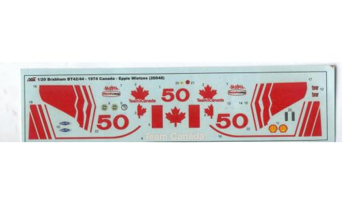 1/20 - 1974 Brabham BT42/44 Canada