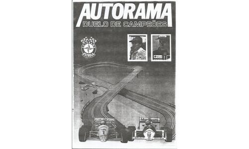 Autorama Estrela - Manual Piquet x Senna Serie Duelo de Campe�es