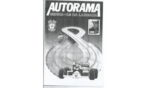 Autorama Estrela - Manual Senna 1988 Serie As da Largada