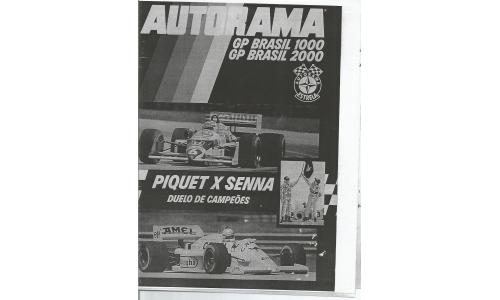 Autorama Estrela - Manual Piquet Senna Serie GP Brasil 1000/2000