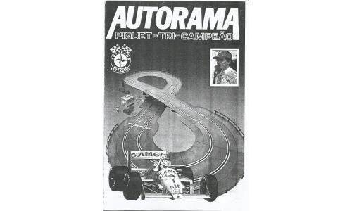 Autorama Estrela - Manual Piquet Serie Tri Campe�o