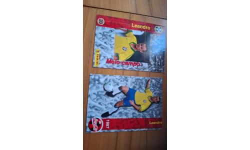Coca Cola 1997 Cards N.20 Copa da Fran�a Leandro