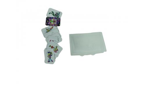Caixa Pl�stica com Figurinhas