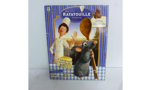 �lbum de Figurinhas Ratatouille Incompleto