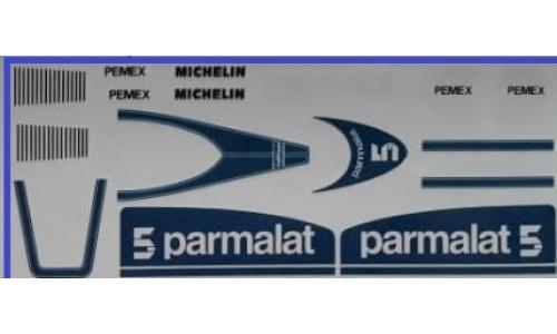 Autorama Estrela - Decalque 1983 Brabham Piquet