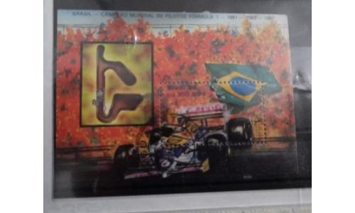 Selo F-1 Nelson Piquet Tri-Campeonato