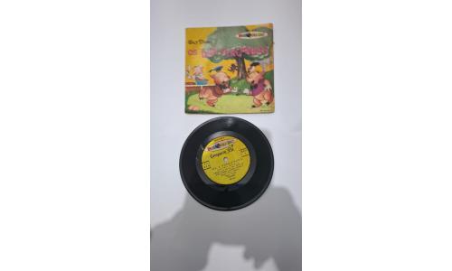 Compacto Disquinho Walt Disney Os Tres Porquinhos