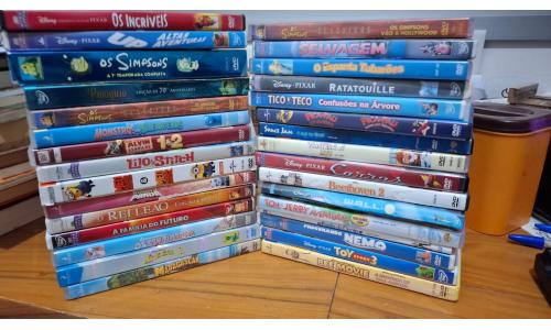 30x DVD Originais Infantis
