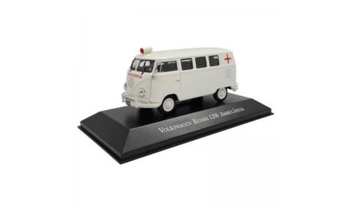 1/43 Carros Inesqueciveis do Brasil Volkswagen Kombi 1200 Ambul�ncia