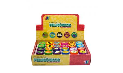 YES Carimbos Infantis 24 P�s Pedagogicos
