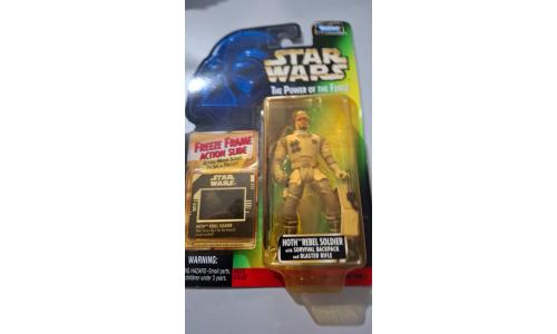 Hasbro Star Wars The Power Of The Force Boneco Hoth Rebel Soldiers Freeze