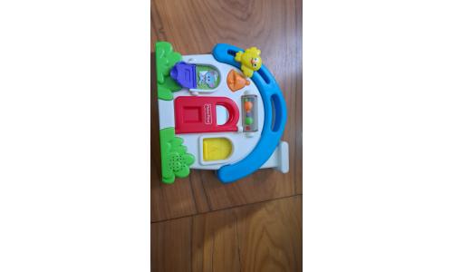 Casinha Did�tica Infantil Com Som Luzes E Encaixe Educativo