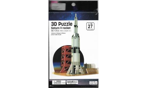 Quebra-Cabe�a 3D Foguete Saturno V