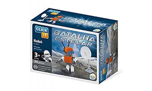 Click It Batalha Estelar Rob� 34 pe�as