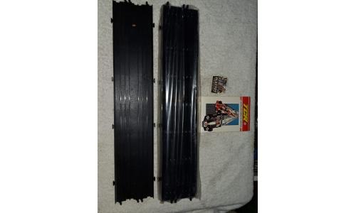 Autorama TCR Pista Reta 37cms Preta Nova