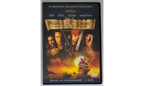 DVD Piratas do Caribe A Maldi��o do Perola Negra