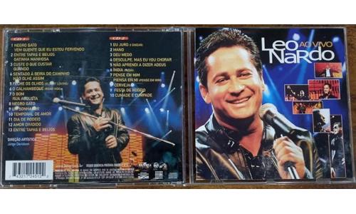 CD Leonardo Ao Vivo 2 Cds