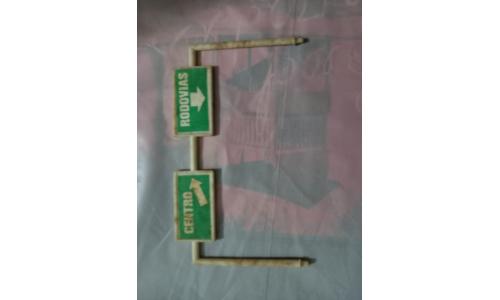 Autorama TCR Pista Placa Sinaliza��o Auto Estrada