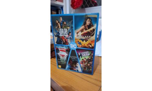 DVD Box DC Liga Mulher Batman Superman Esquadr�o