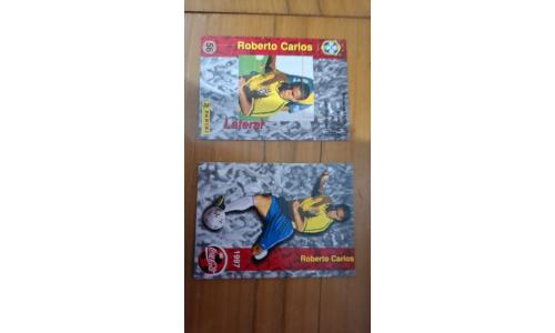 Coca Cola 1997 Cards N.56 Copa da Fran�a Roberto Carlos