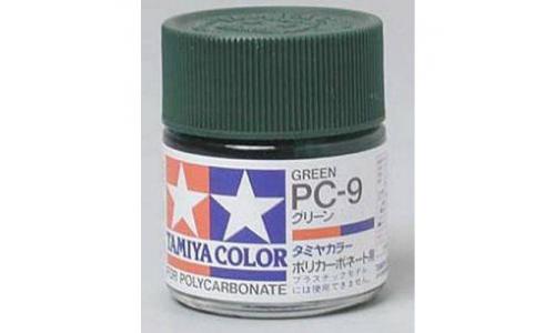 Tamiya Policarbonato (RC) Tinta PC-09 Green 23ml.