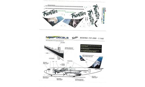 Masp 008 Decalque Boeing 737-300