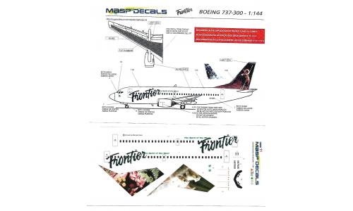Masp 011 Decalque Boeing 737-300