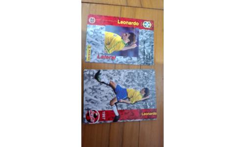 Coca Cola 1997 Cards N.23 Copa da Fran�a Leonardo