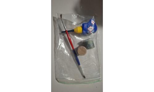 Kit Cola + 02x Tintas + Pincell