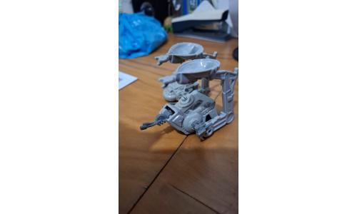 Star Wars the Power of the Force Imperial AT-ST Scout walker