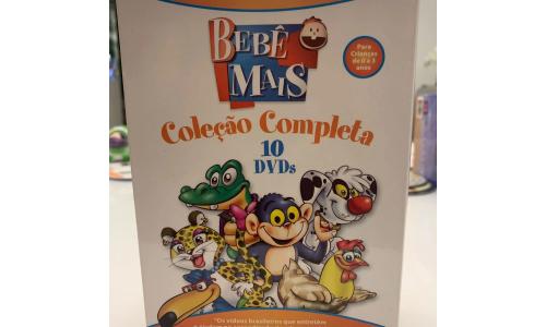 DVD Bebe Mais Cole��o Completa 10 discos