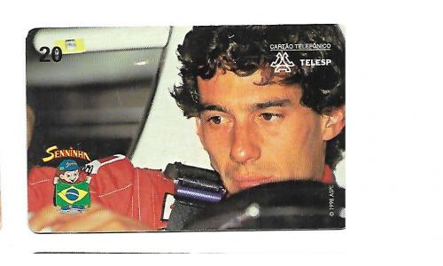 Cart�o Telef�nico Ayrton Senna (Senninha) 1991 GP Da Hungria