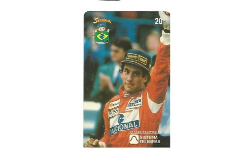 Cart�o Telef�nico Ayrton Senna (Senninha) 1993 Primeiro GP Monaco