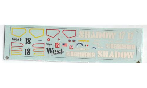 1/20 - 1979 Shadow DN9B 17 West