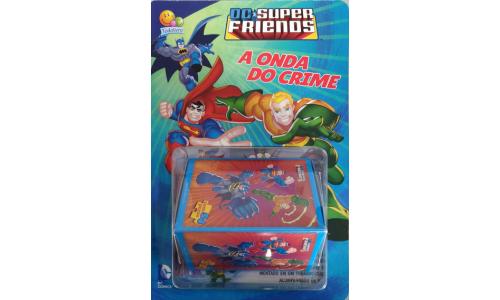 Livro Hist�rias Divertidas Licenciadas DC Super Friends A Onda Do Crime