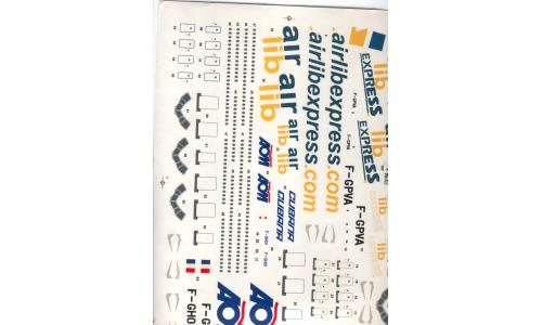 Decalque Avi�o Air Lib Express