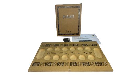 Mind Jogo Oware Tabuleiro Madeira