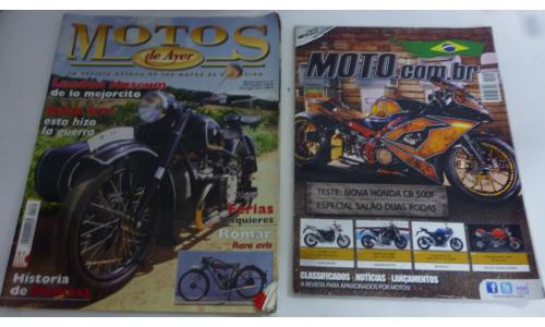 Lote 14 Revistas Moto e Moto.com