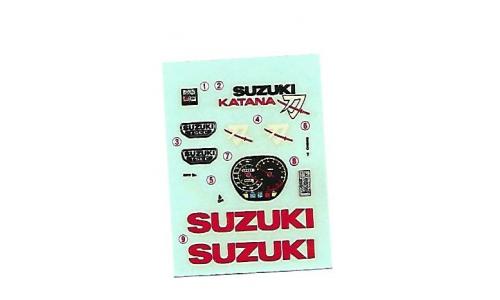 Decalque 1/12 1990 Suzuki New Katana
