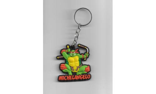 Chaveiro Tartarugas Ninja Michelangelo