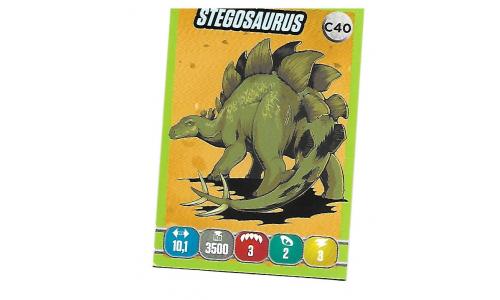 Cards Jurassic World Stegosaurus