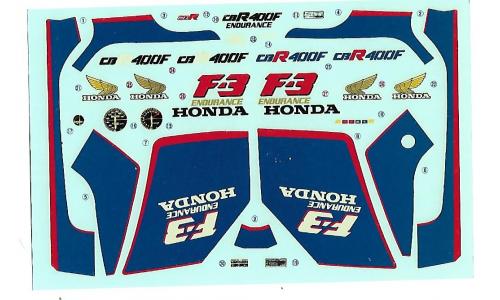 Decalque 1/12 1993 Honda CBR400F Endurance (14039)