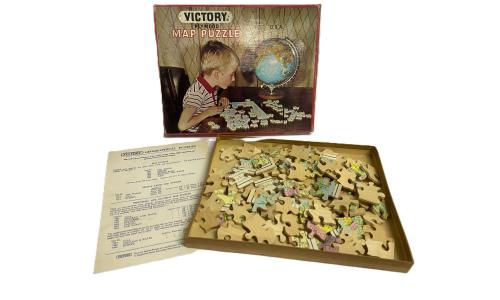 Quebra Cabe�a  100 Mapa Mundi