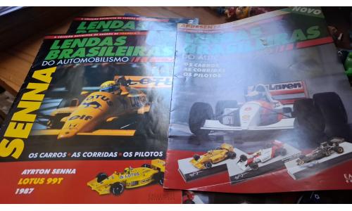 Fasc�culo Lendas Brasileiras do Automobilismo + Lotus 99T