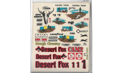 Autorama Adesivo A02 Desert Fox